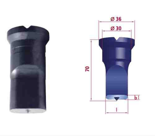 Poinçon Oblong Nr 02