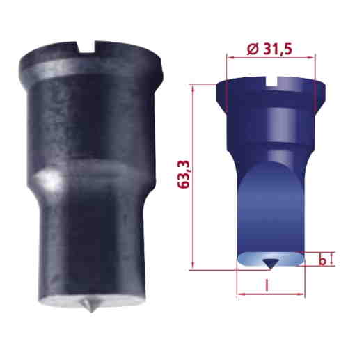 Poinçon Oblong Nr 05